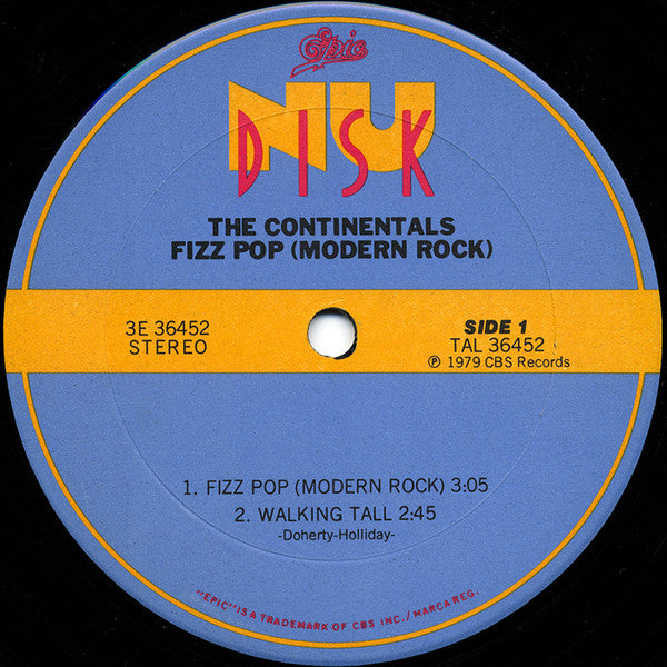 Fizz! Pop! Modern Rock The Continentals (2)