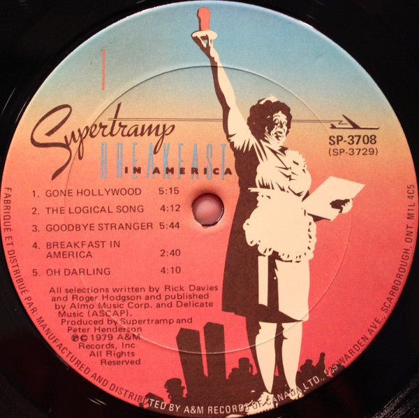 Breakfast In America 2 Supertramp