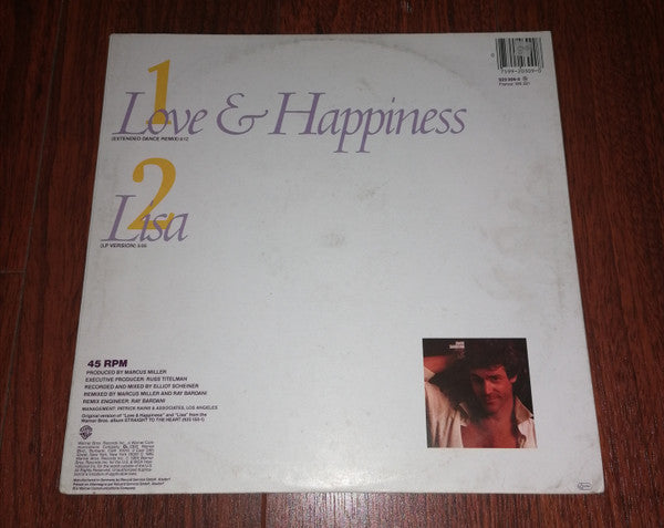 Love & Happiness (Extended Dance Remix) David Sanborn