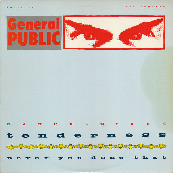 Rectangle Triangle Tenderness / Never You Done That album cover art featuring abstract design and bold typography.