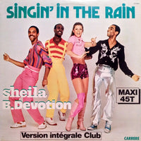 Rectangle Triangle Singin In The Rain / Shake Me music album cover featuring vibrant artwork and bold typography.