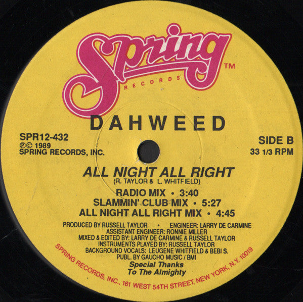 All Night All Right | Rectangle Triangle  