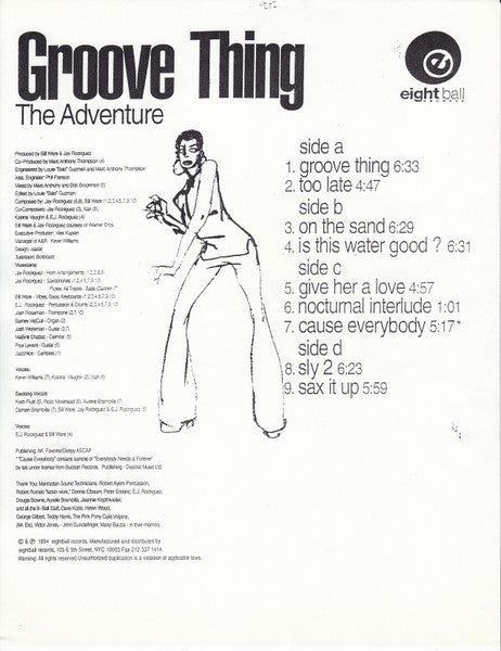 The Adventure Groove Thing