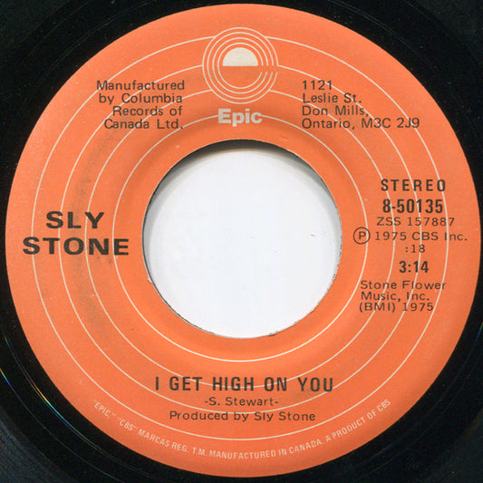 Sly Stone - I Get High On You