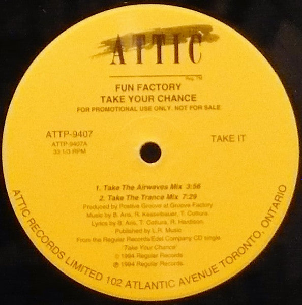 Take Your Chance Fun Factory