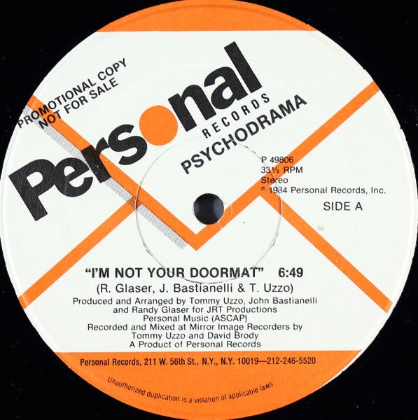 I'm Not Your Doormat Psychodrama (2)