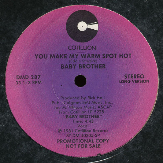 You Make My Warm Spot Hot