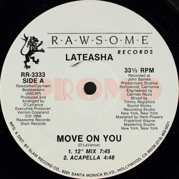Lateasha - Move On You