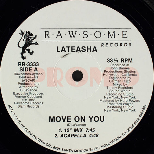 Lateasha - Move On You