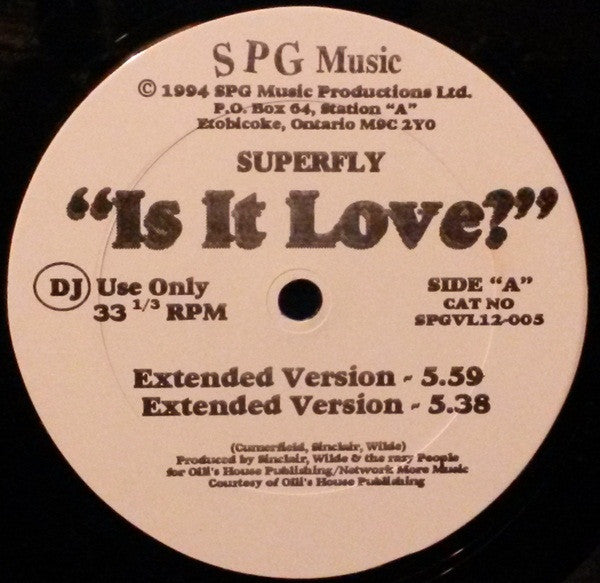 Is It Love ? Superfly (2)