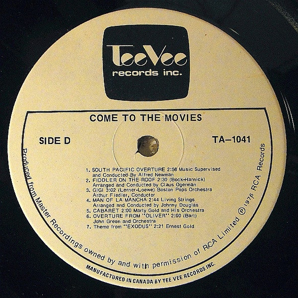Come To The Movies Various