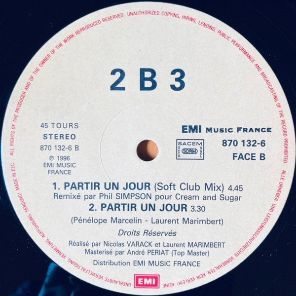 Partir Un Jour 2 Be 3