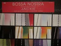 Rectangle Triangle Jackie remix album cover with vibrant abstract artwork and bold typography.