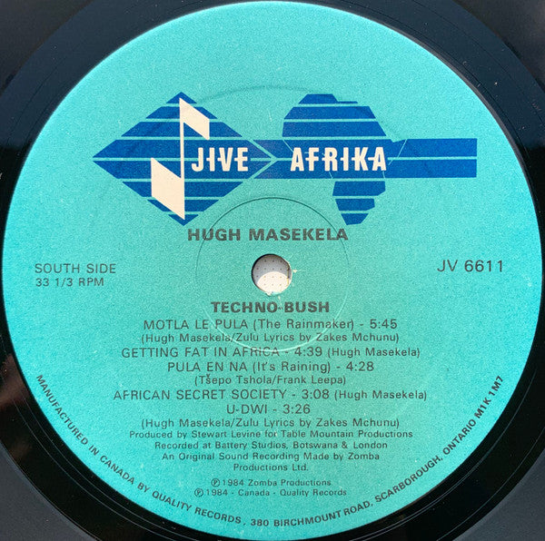 Techno-Bush Hugh Masekela