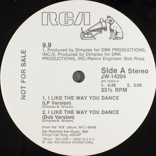 I Like The Way You Dance 9.9