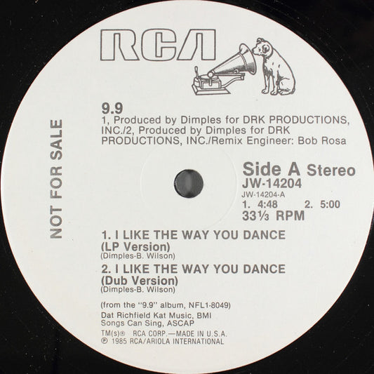9.9 - I Like The Way You Dance