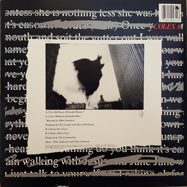 Cut Me Down (Remix) Lloyd Cole & The Commotions