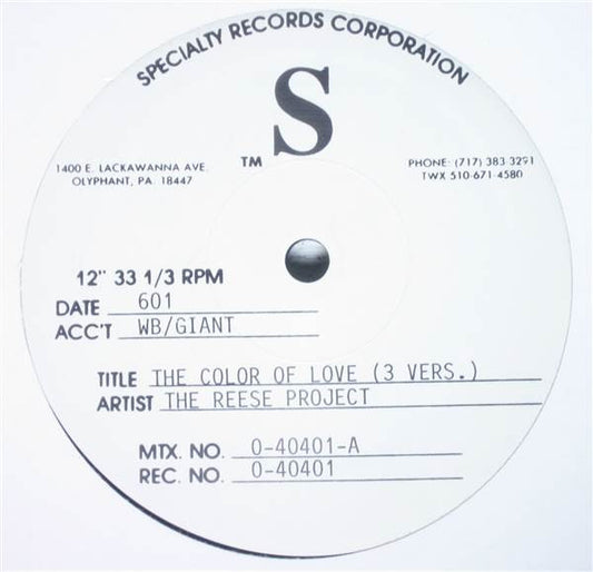 The Color Of Love (3 Vers.)