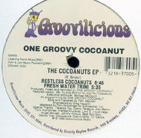 Rectangle Triangle The Cocoanuts EP album cover featuring colorful abstract artwork with vibrant geometric shapes.