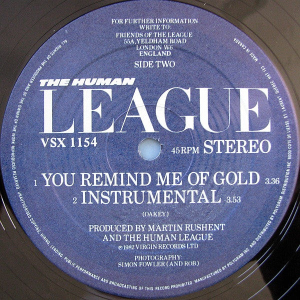 Mirror Man The Human League