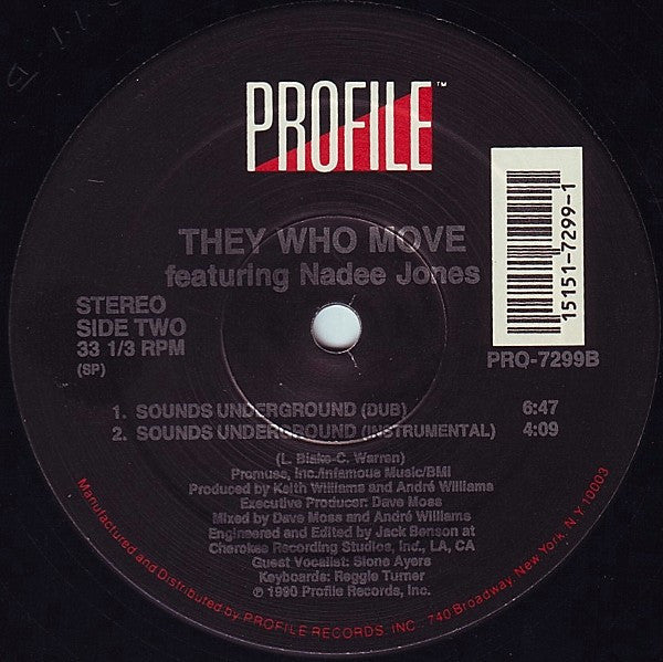 Sounds Underground They Who Move,Nadee Jones