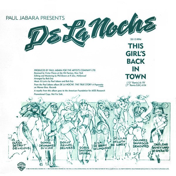 Presents: De La Noche - This Girl's Back In Town | Rectangle Triangle