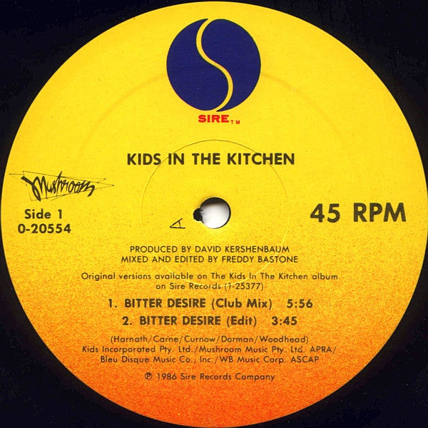 Bitter Desire Kids In The Kitchen