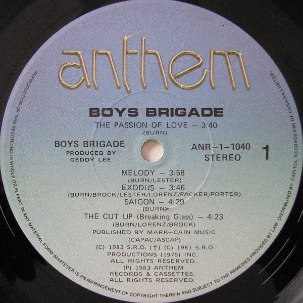 Boys Brigade | Rectangle Triangle  