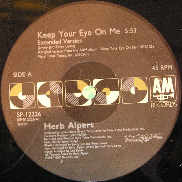 Keep Your Eye On Me Herb Alpert