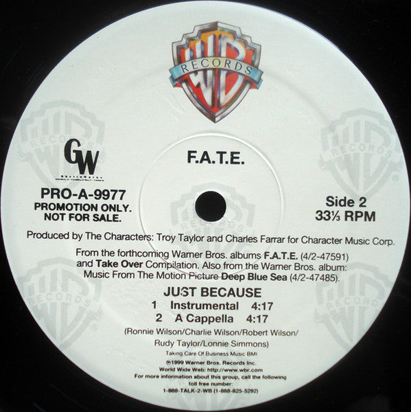 Just Because F.A.T.E.
