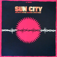 Sun City by Rectangle Triangle, modern geometric wall art featuring bold rectangle and triangle shapes in vibrant colors.