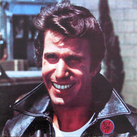 Rectangle Triangle Happy Days Fonzie Favorites collectible card set featuring colorful illustrations of Fonzie from Happy Days sitcom.