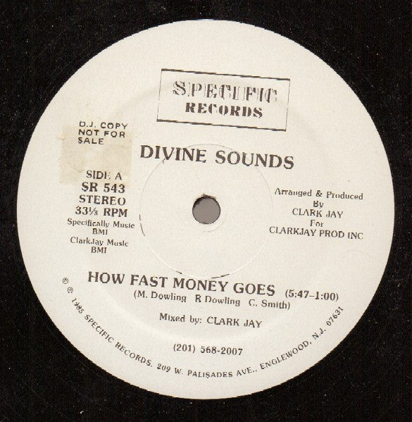 How Fast Money Goes Divine Sounds