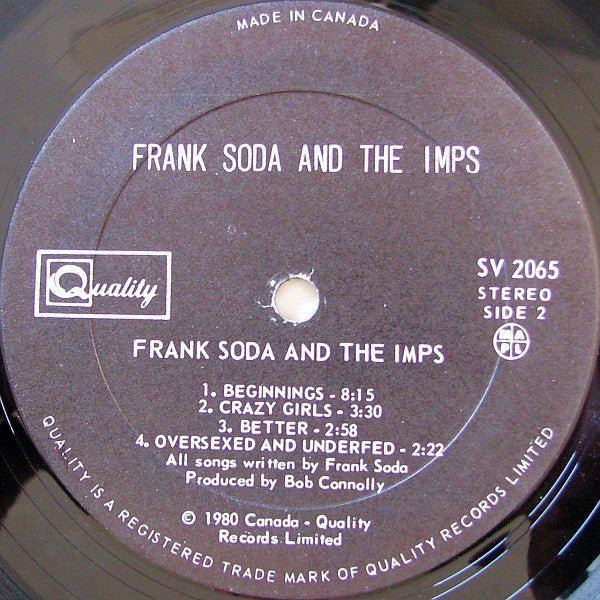 Frank Soda And The Imps | Rectangle Triangle