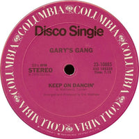 Rectangle Triangle Keep On Dancin' / Do It At The Disco vinyl record album cover with colorful disco-themed artwork.