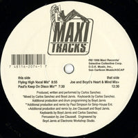 Carlos Sanchez Movement - Flying High (Got To Keep On), 12" vinyl, on Maxi Records (1998)