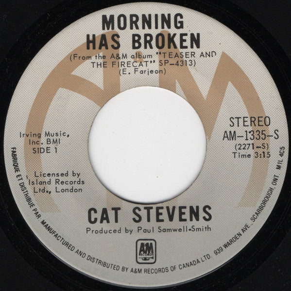 Morning Has Broken Cat Stevens