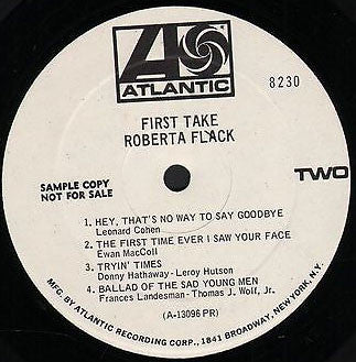 First Take Roberta Flack
