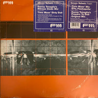 Rectangle Triangle Flash (Remixes) album cover art featuring abstract geometric shapes and vibrant colors.