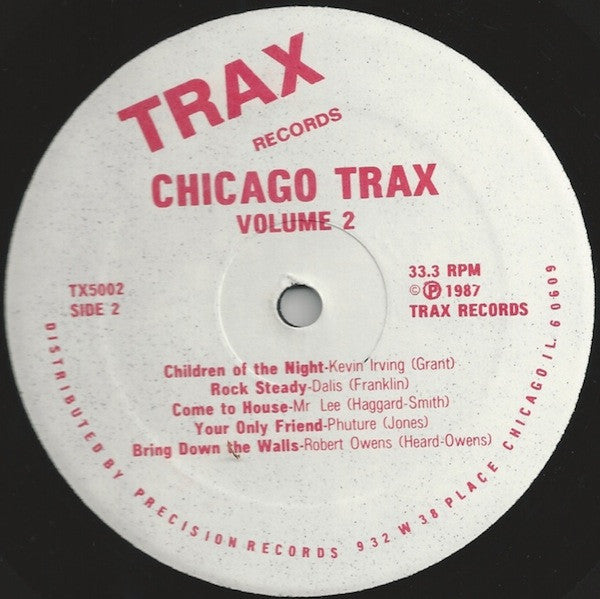 Chicago Trax - Volume 2 | Rectangle Triangle  