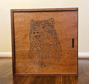 Brian Kage - Timeless Times : Collector's Edition Wooden Box, 4xLP vinyl, on Michigander (2024)