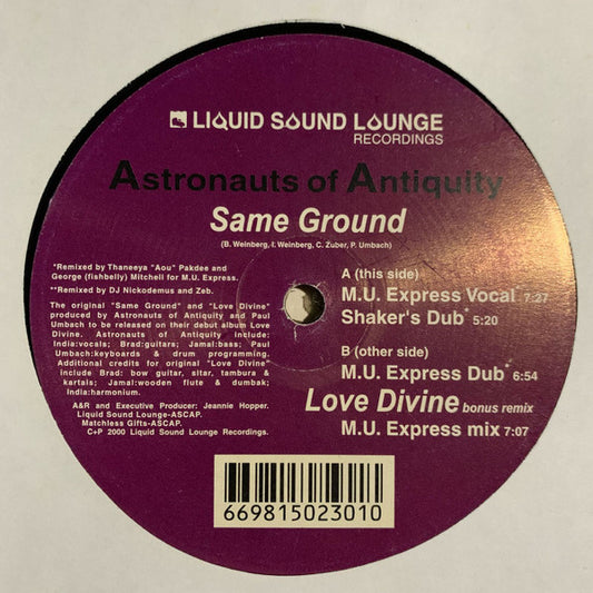 Same Ground | Rectangle Triangle