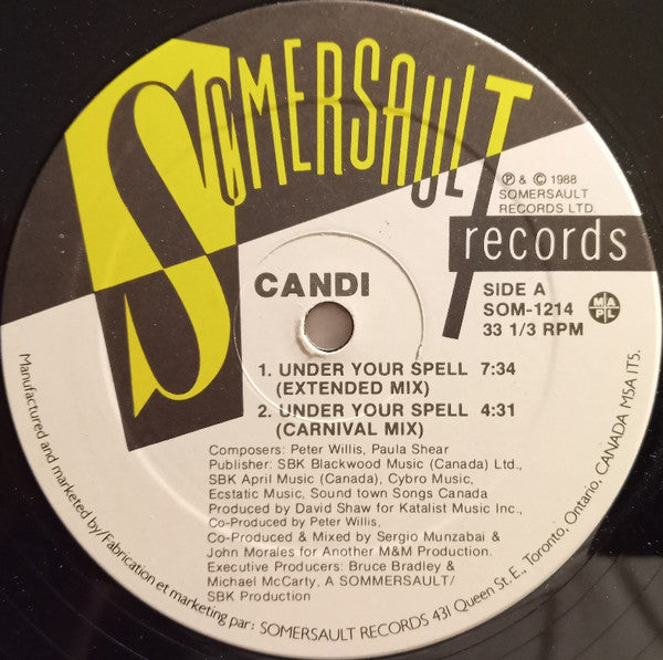 Under Your Spell Candi