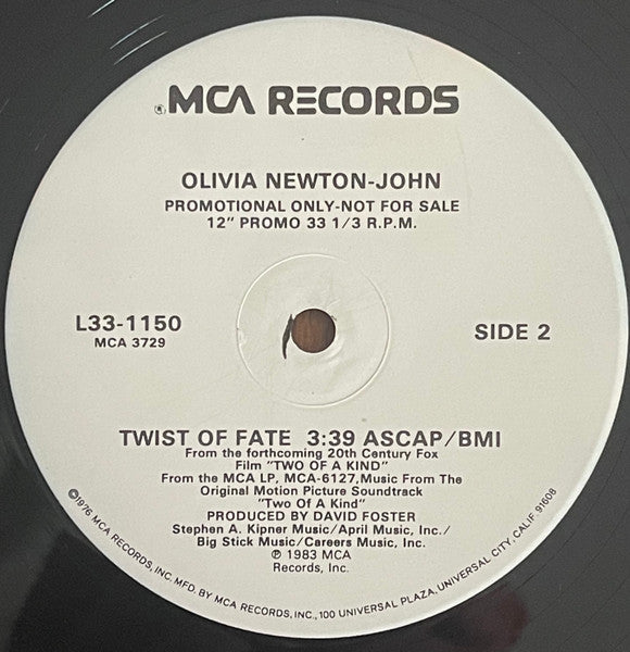 Twist Of Fate Olivia Newton-John