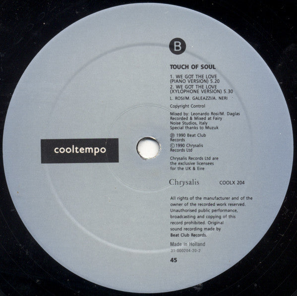 We Got The Love Touch Of Soul