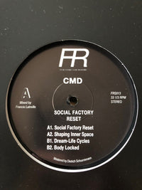 Rectangle Triangle Social Factory Reset icon on a digital device screen, representing social media account reset or settings adjustment.