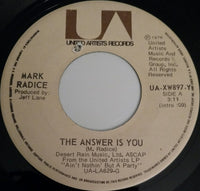 Mark Radice - The Answer Is You