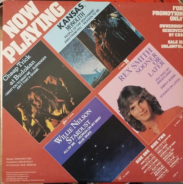 CBS Records Canada 25th Anniversary • TV Fall Campaign Record Sampler Various