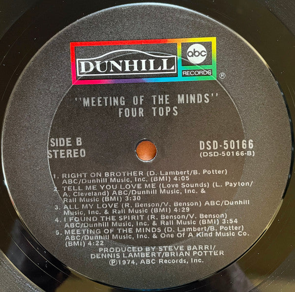 Meeting Of The Minds Four Tops