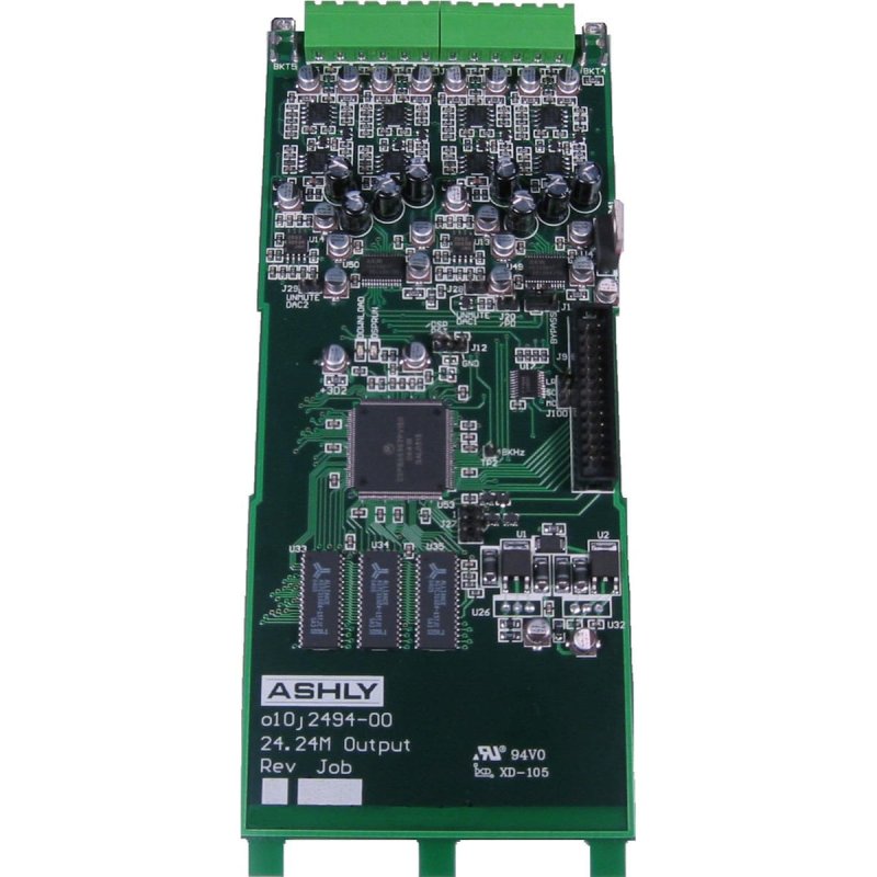 Ashly NE24.24MT-OUTPUT-CARD 4-Output Expansion Module for Protea 24.24M Matrix Processor 